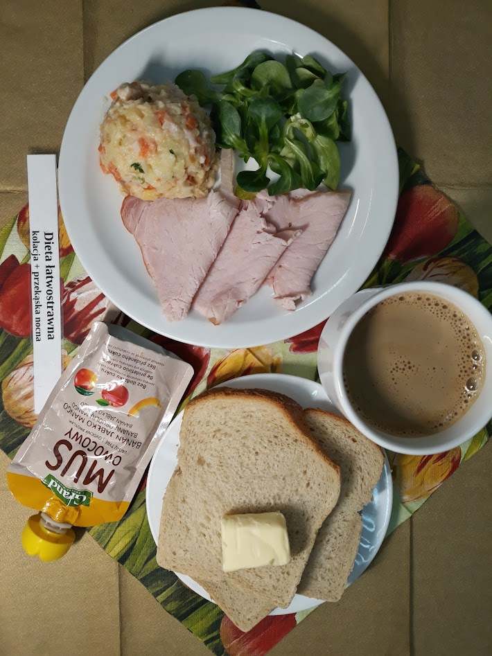 Kolacja dieta łatwostrawna