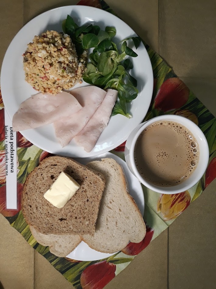 Kolacja dieta podstawowa