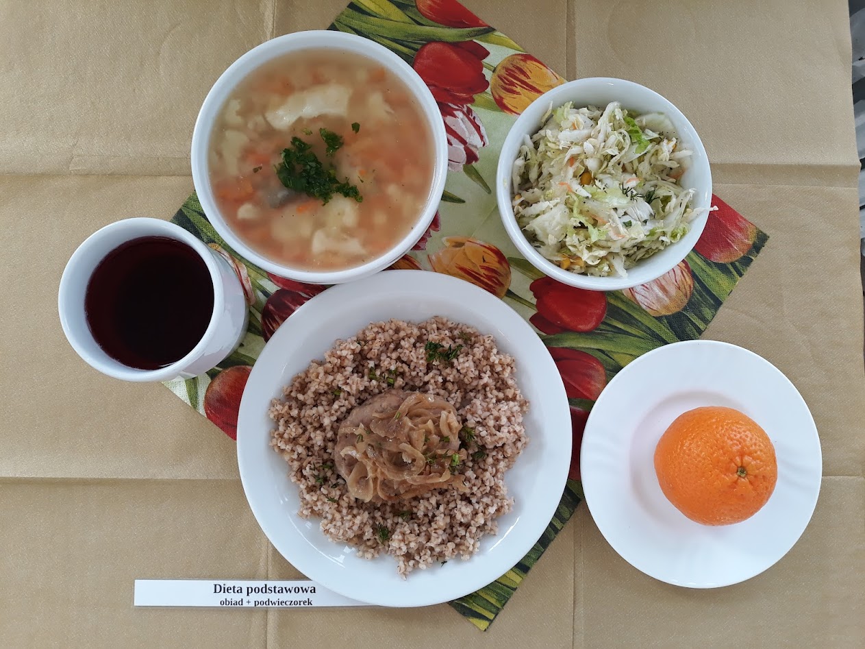 Obiad dieta podstawowa