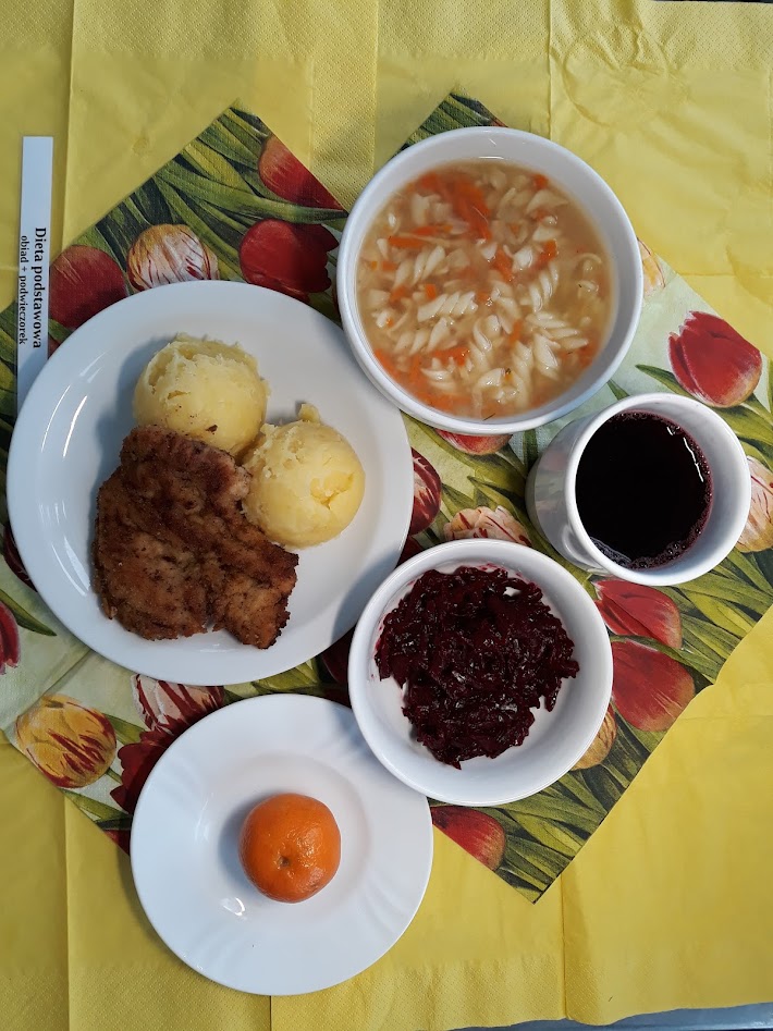 Obiad dieta podstawowa