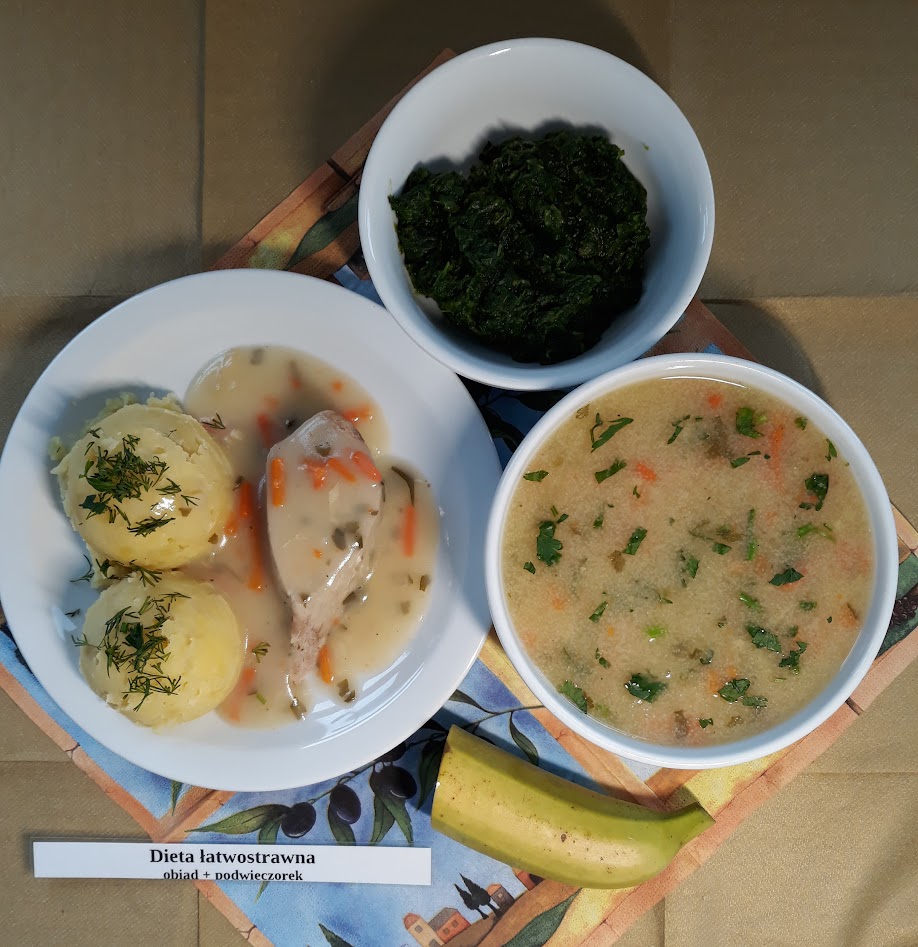 Obiad dieta łatwostrawna 
