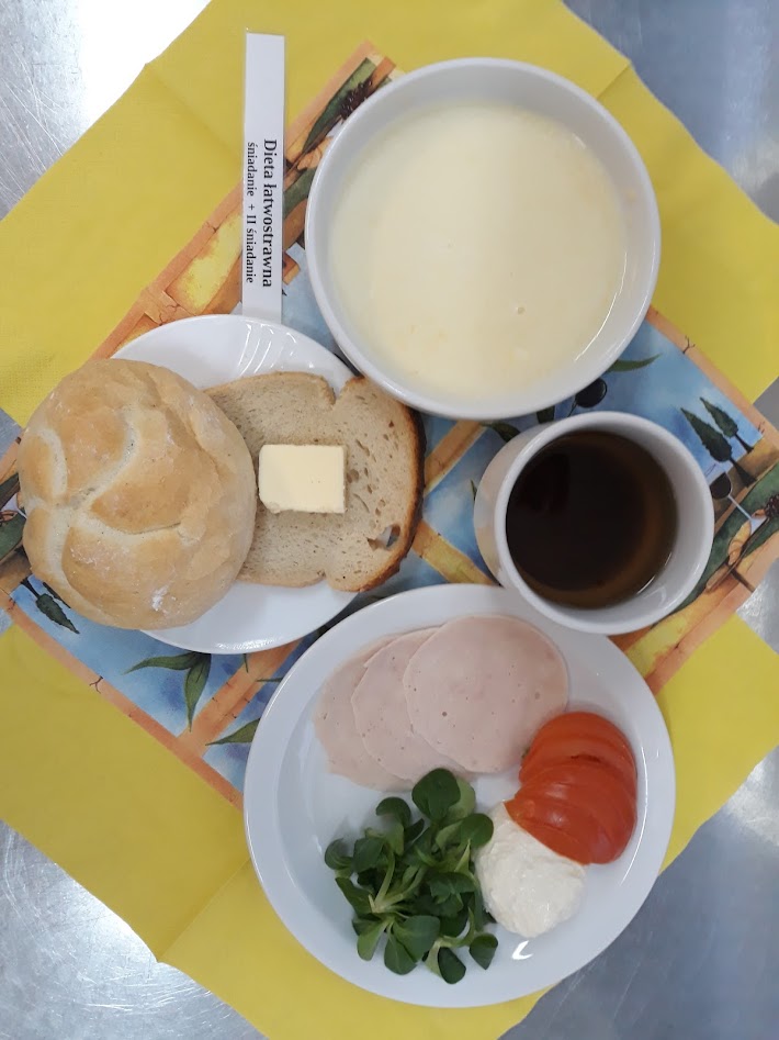 Śniadanie dieta łatwostrawna