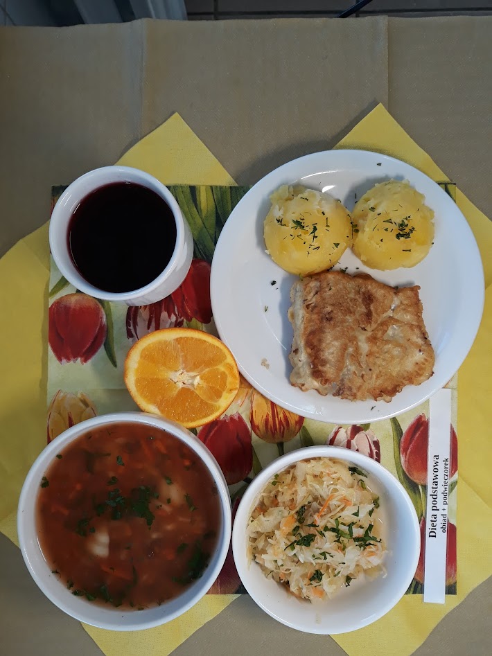 Obiad dieta podstawowa