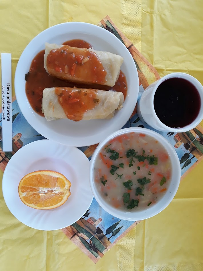 Obiad dieta podstawowa