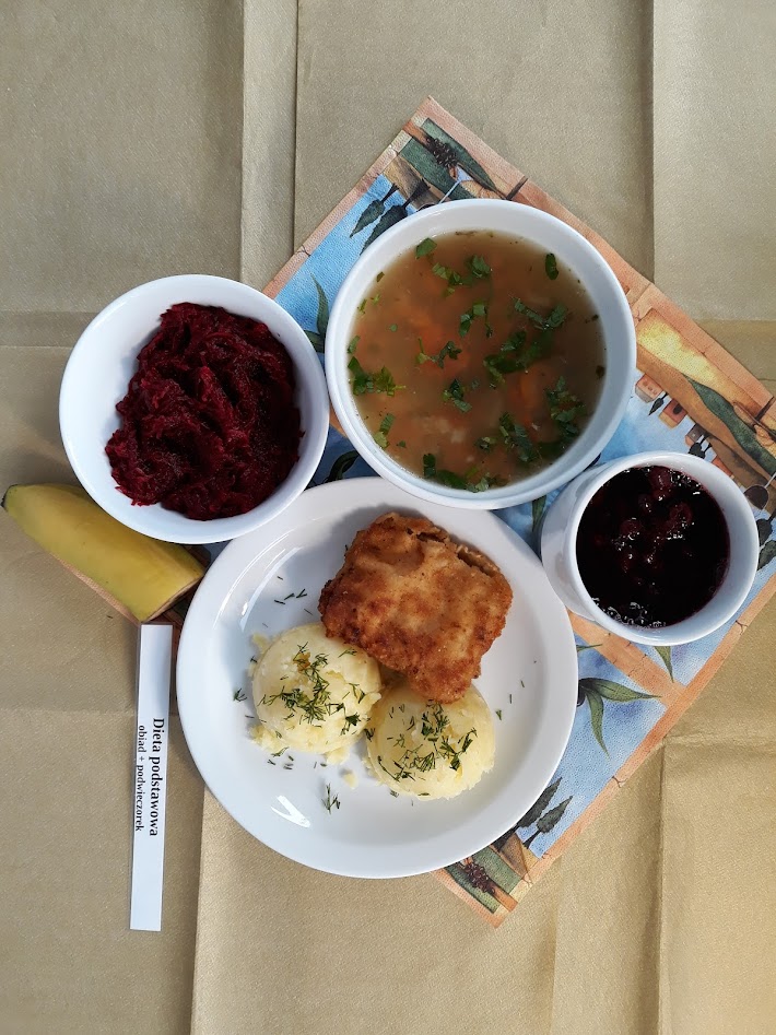 Obiad dieta podstawowa