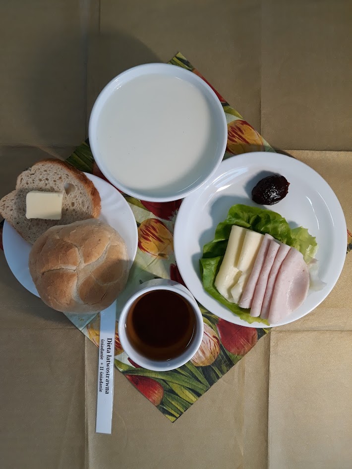 Śniadanie dieta łatwostrawna