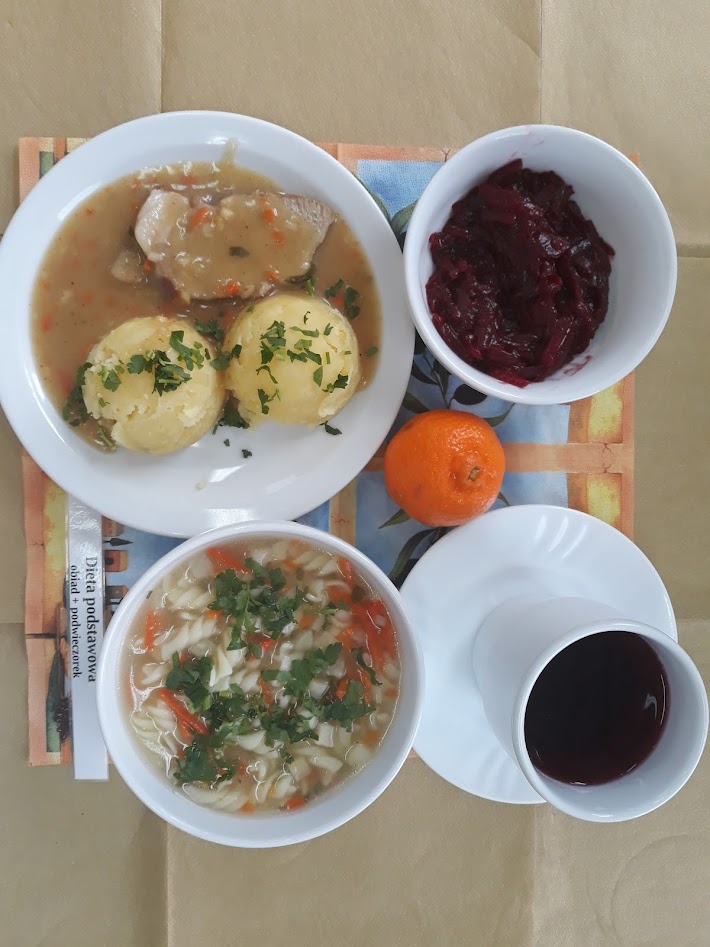 Obiad dieta podstawowa