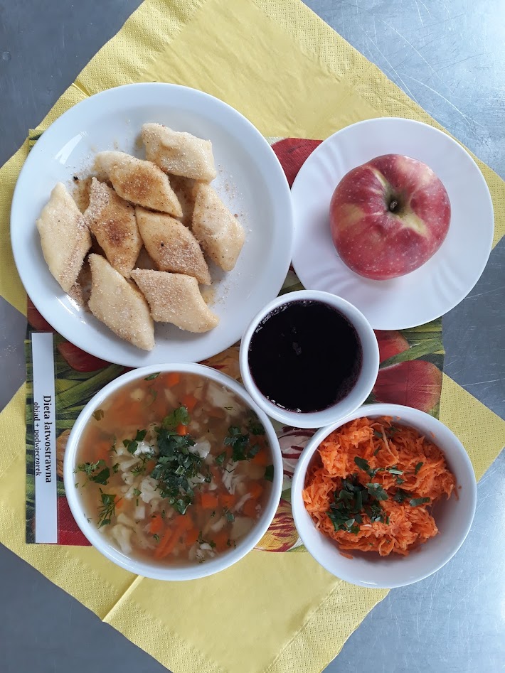 Obiad dieta łatwostrawna 