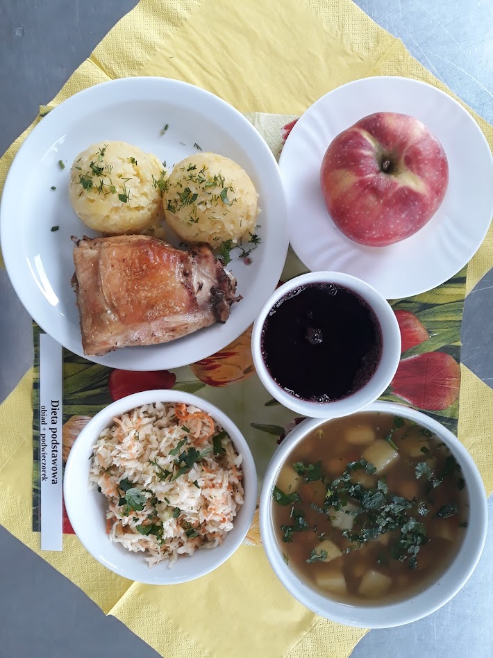 Obiad dieta podstawowa
