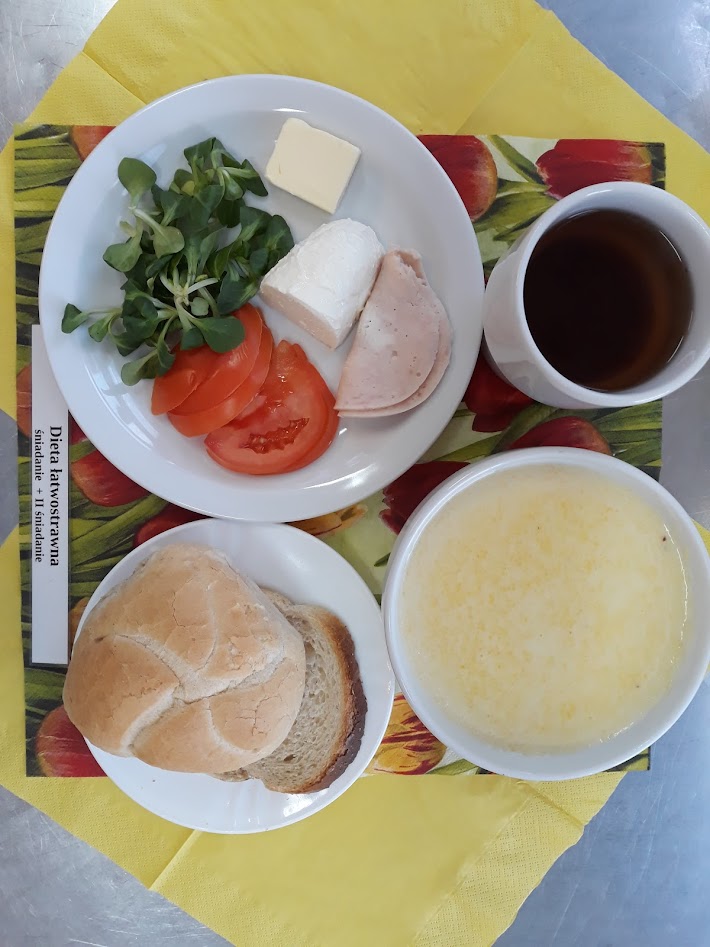 Śniadanie dieta łatwostrawna