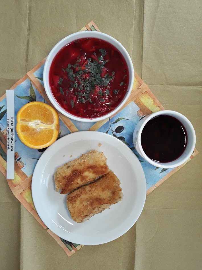 Obiad dieta podstawowa