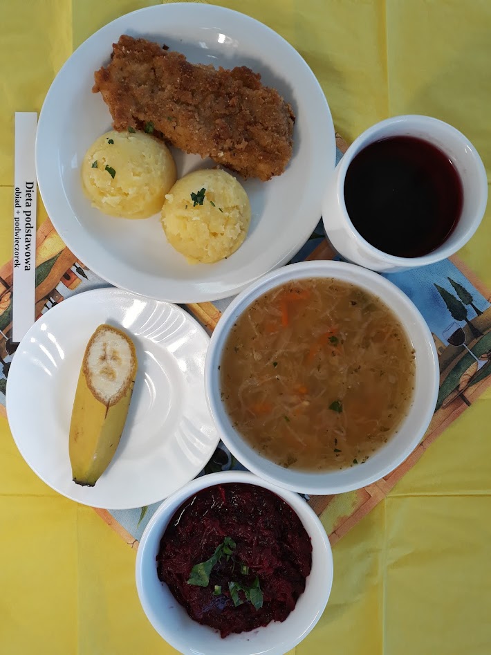 Obiad dieta podstawowa