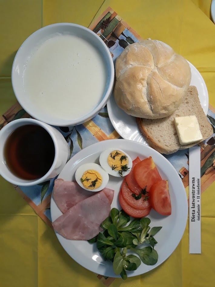 Śniadanie dieta łatwostrawna