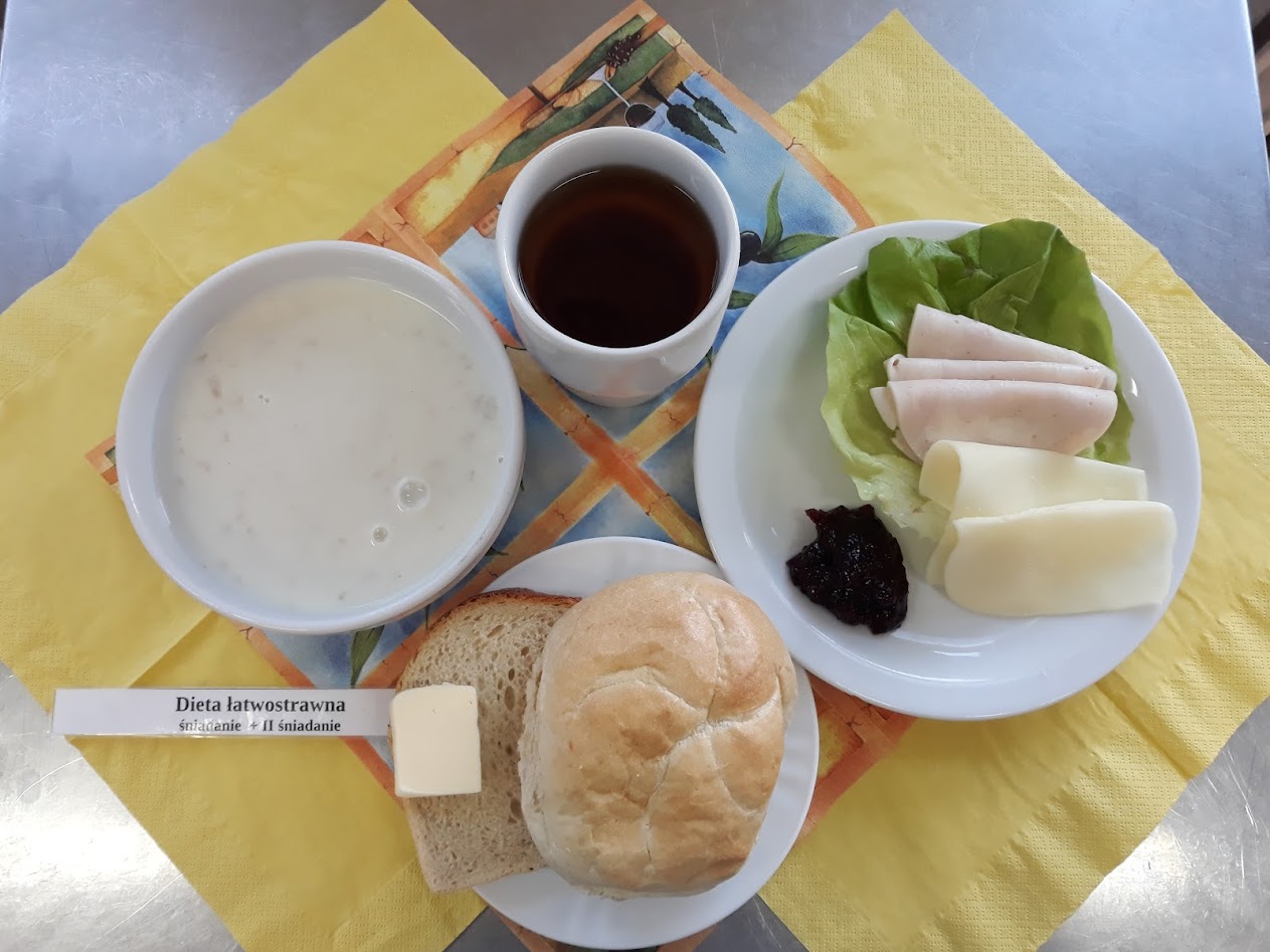 Śniadanie dieta łatwostrawna