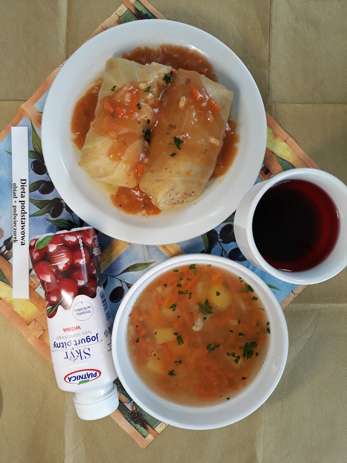 Obiad dieta podstawowa