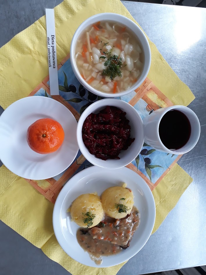 Obiad dieta podstawowa