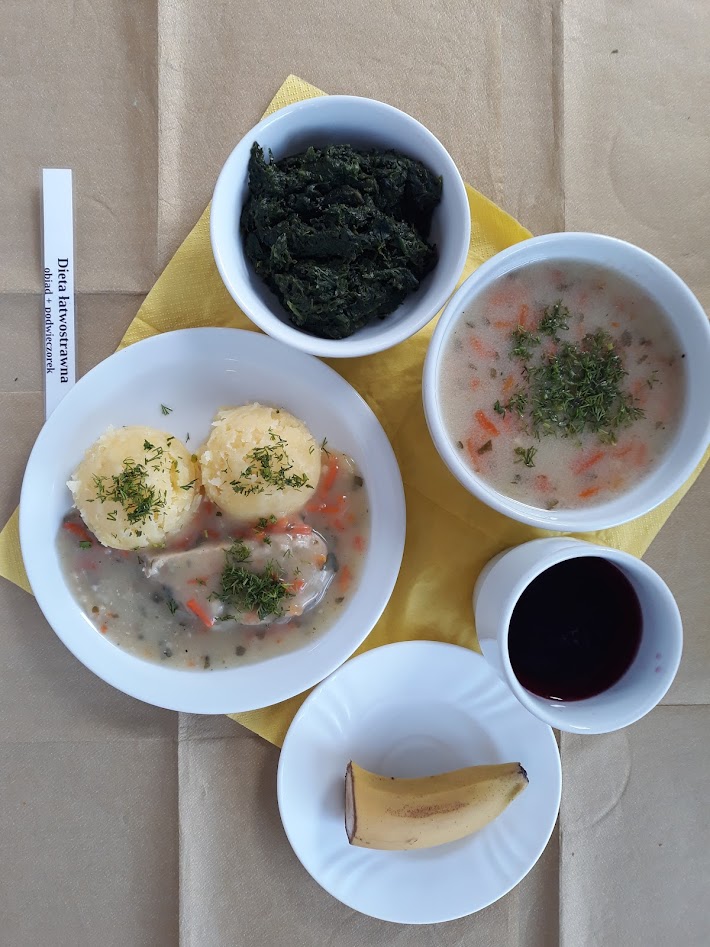 Obiad dieta łatwostrawna 