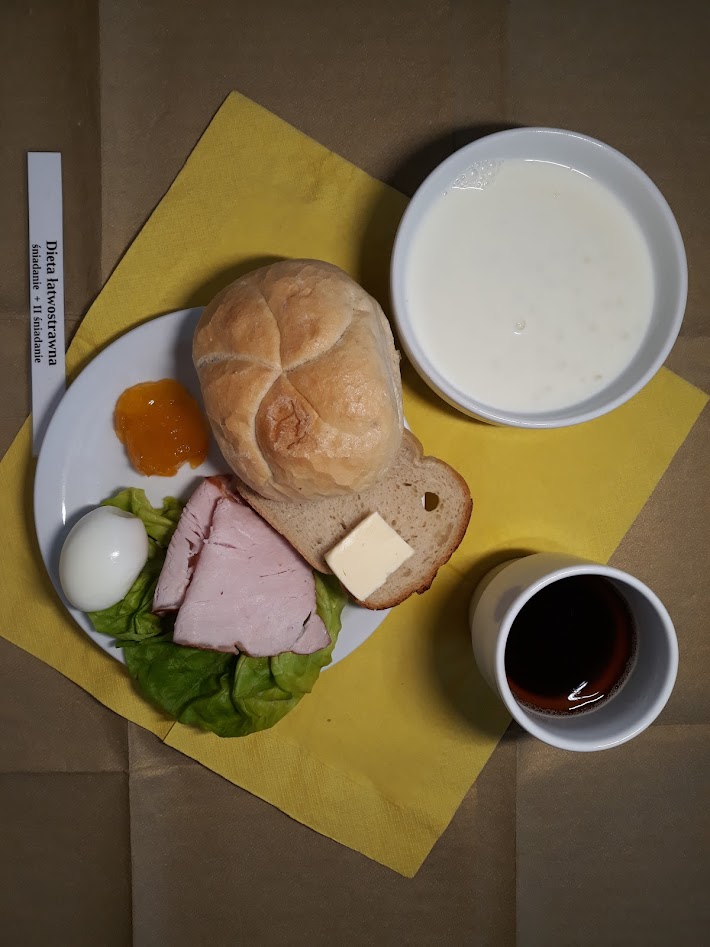 Śniadanie dieta łatwostrawna