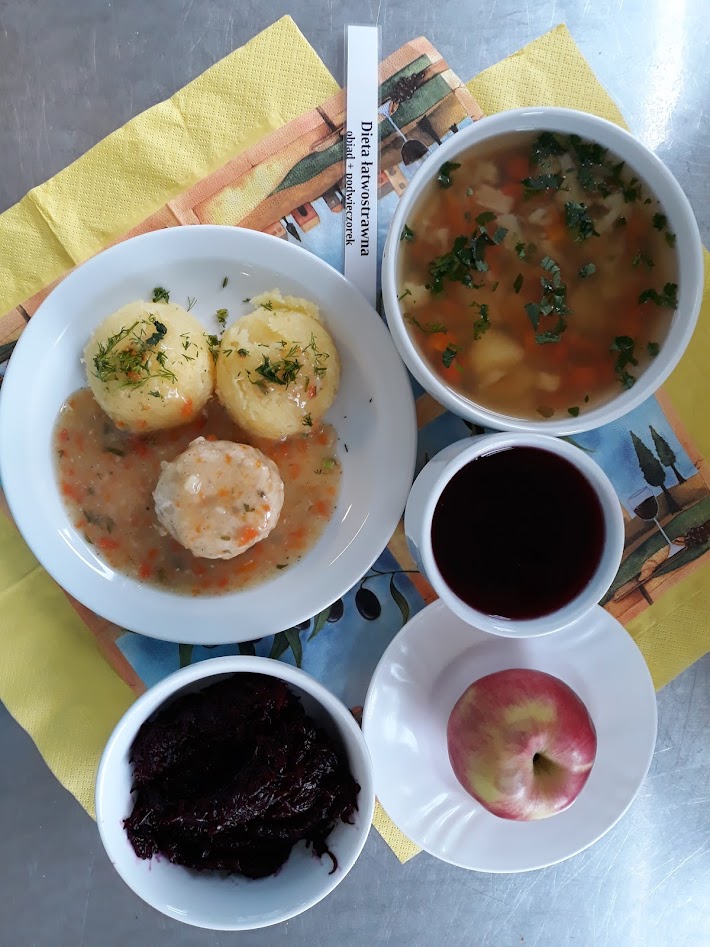 Obiad dieta łatwostrawna 