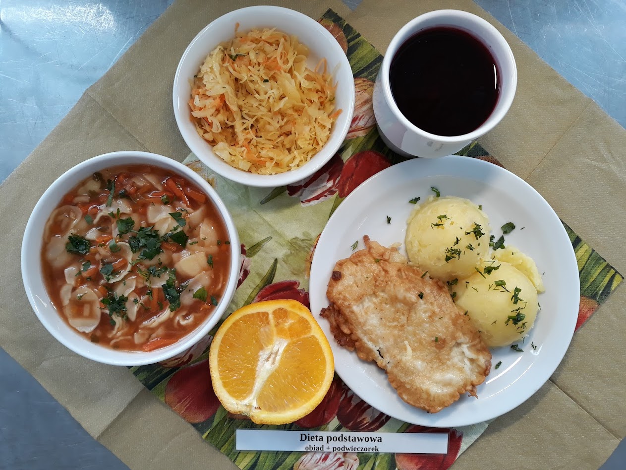 Obiad dieta podstawowa