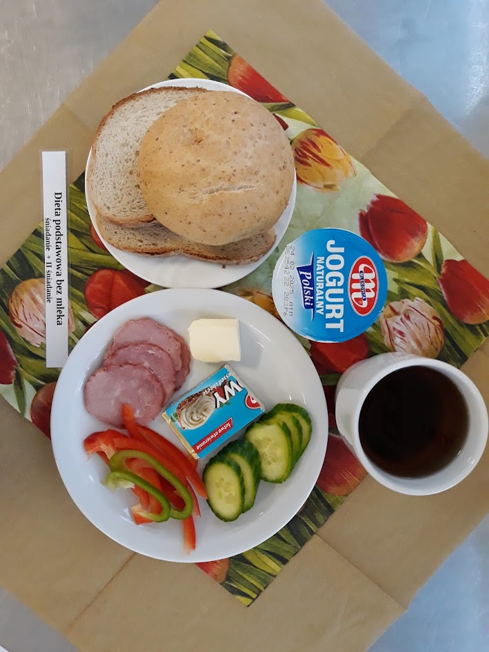 Śniadanie dieta podstawowa bez mleka