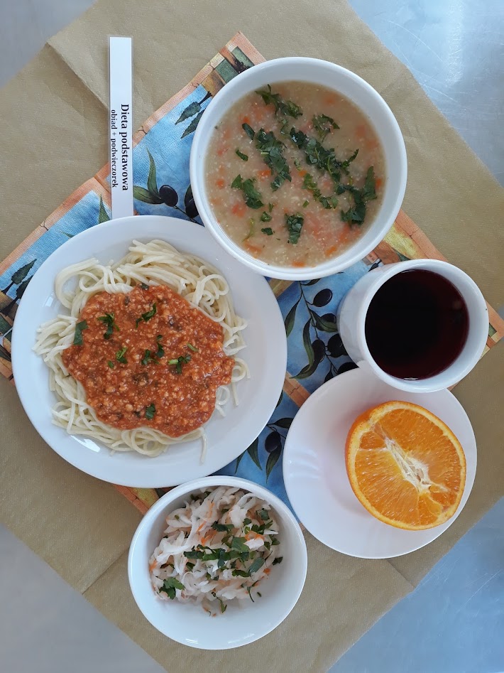 Obiad dieta podstawowa