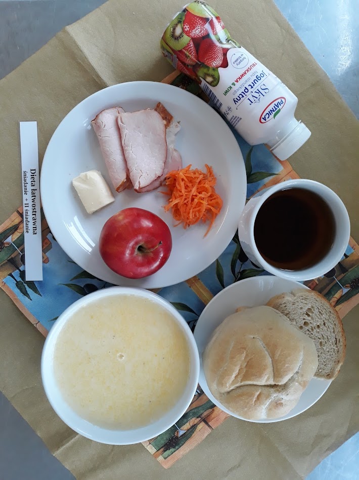 Śniadanie dieta łatwostrawna