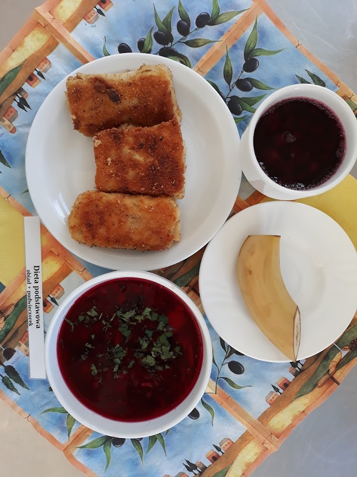 Obiad dieta podstawowa