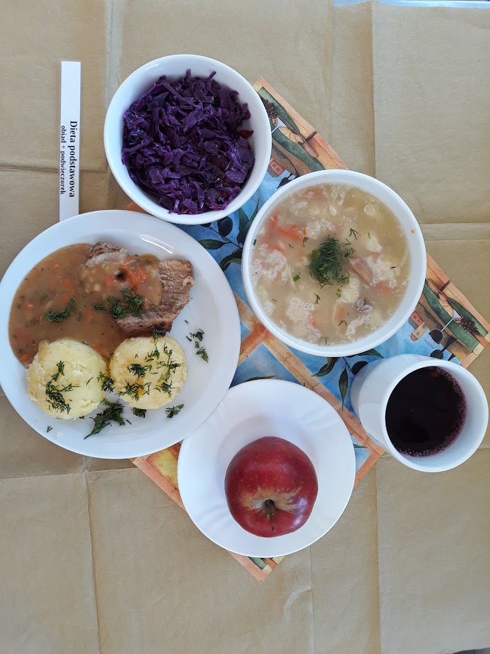 Obiad dieta podstawowa