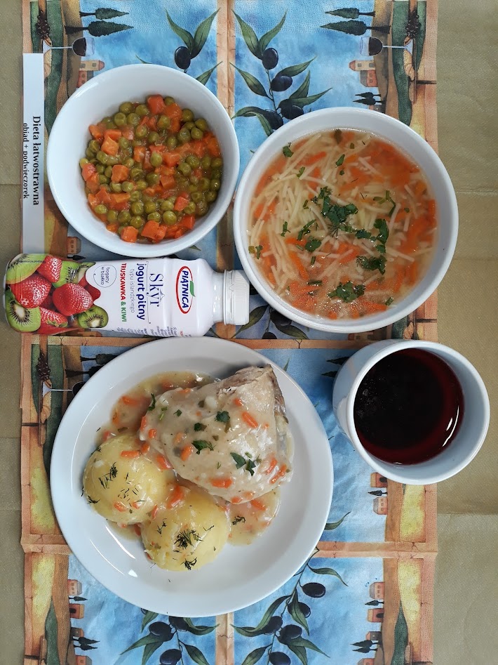 Obiad dieta łatwostrawna 