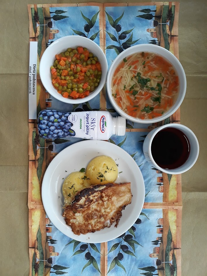 Obiad dieta podstawowa