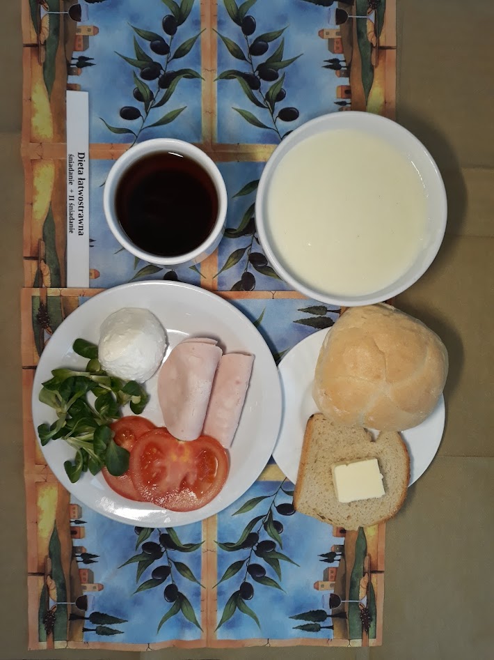 Śniadanie dieta łatwostrawna