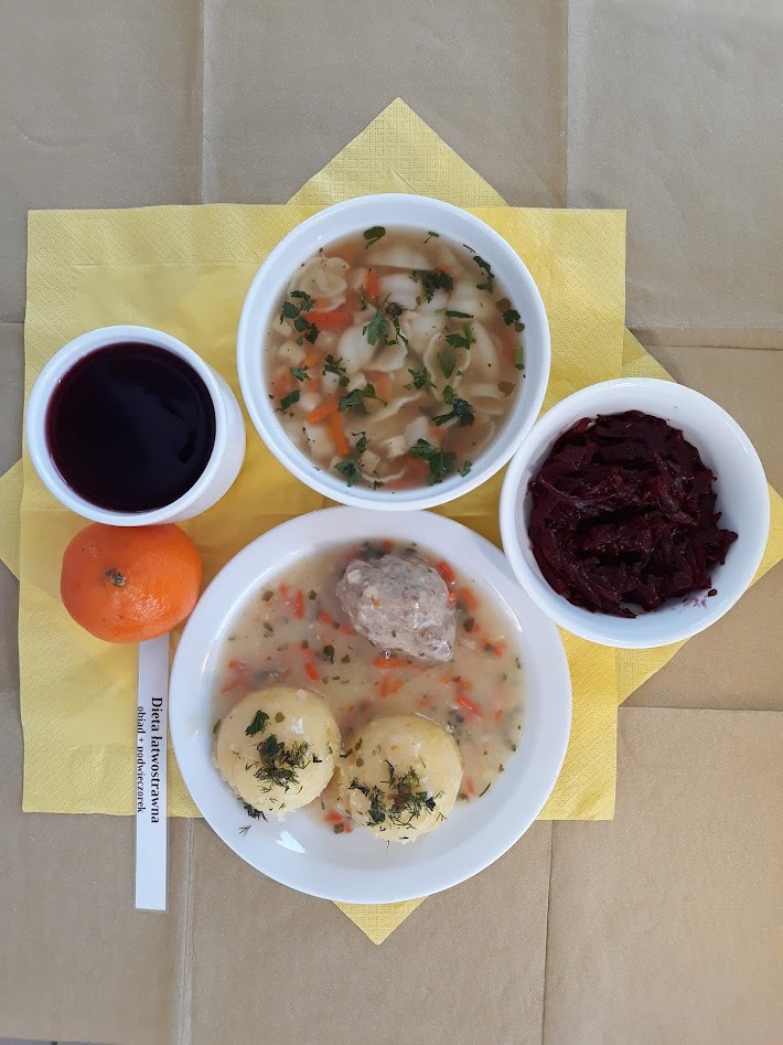 Obiad dieta łatwostrawna 