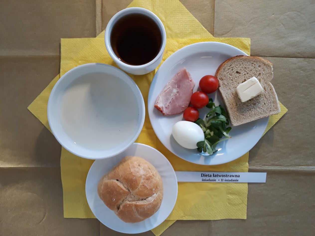 Śniadanie dieta łatwostrawna