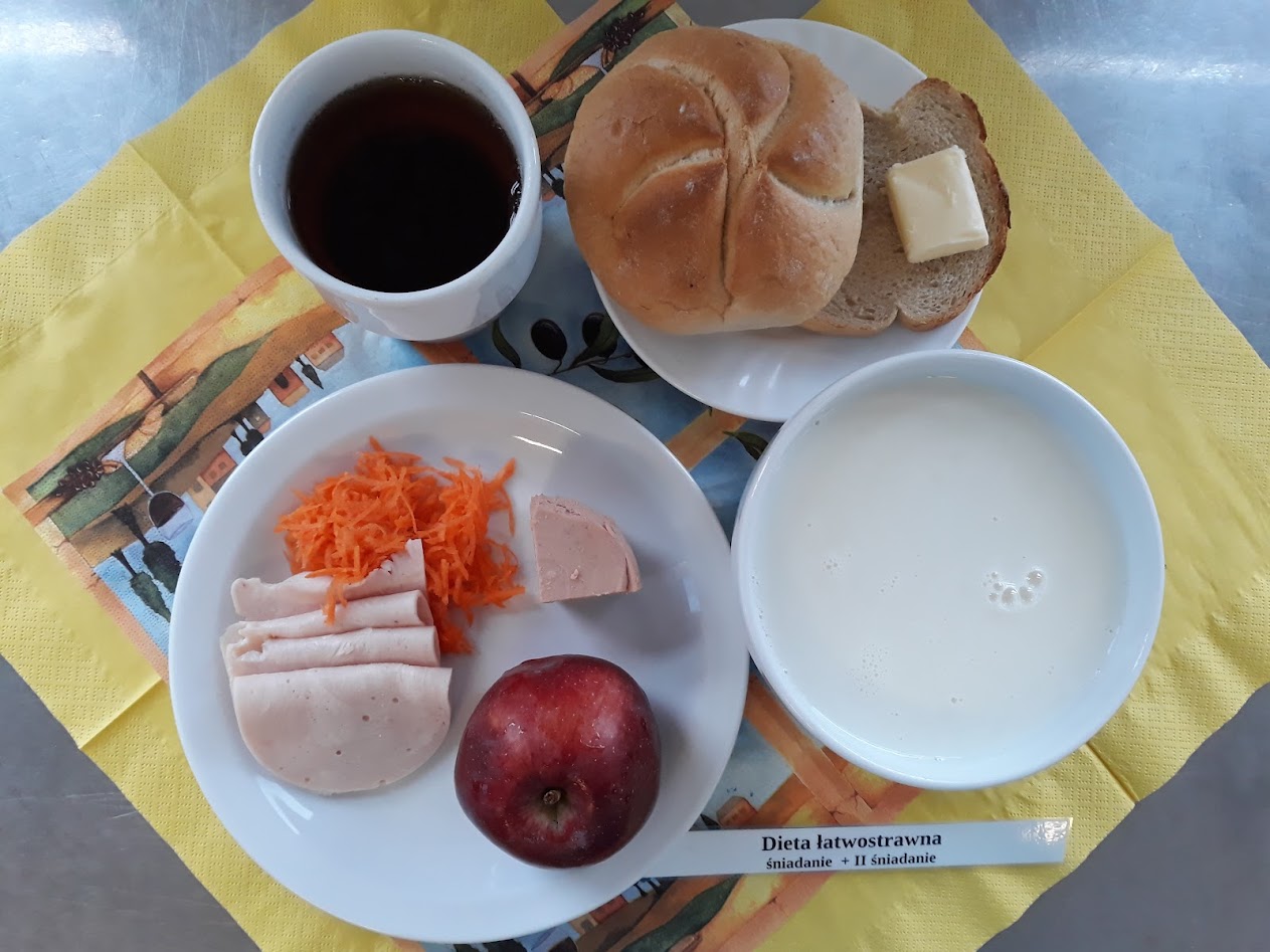 Śniadanie dieta łatwostrawna