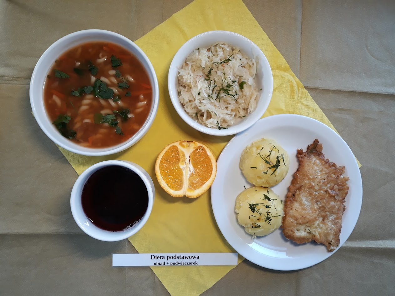 Obiad dieta podstawowa