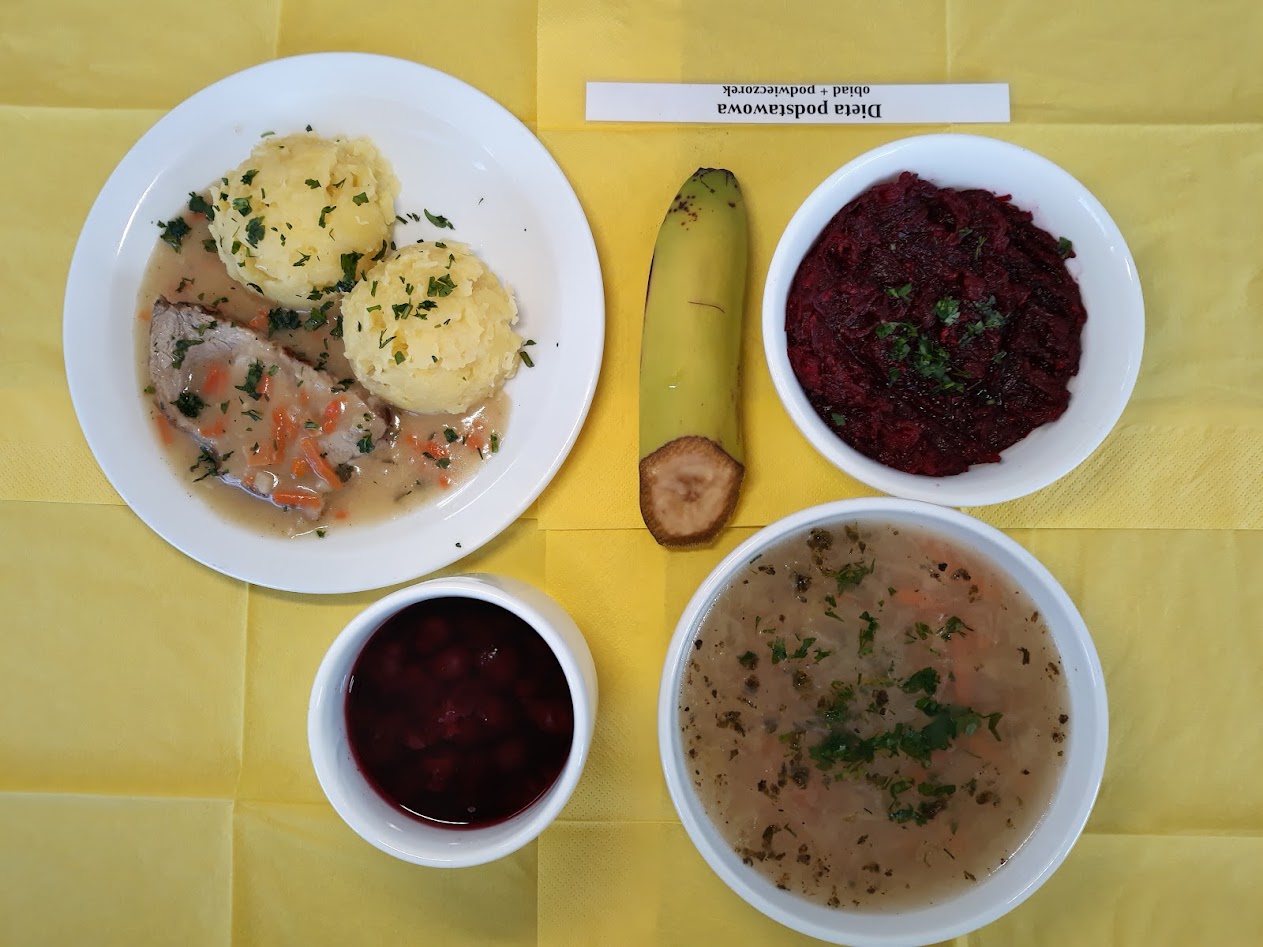 Obiad dieta podstawowa