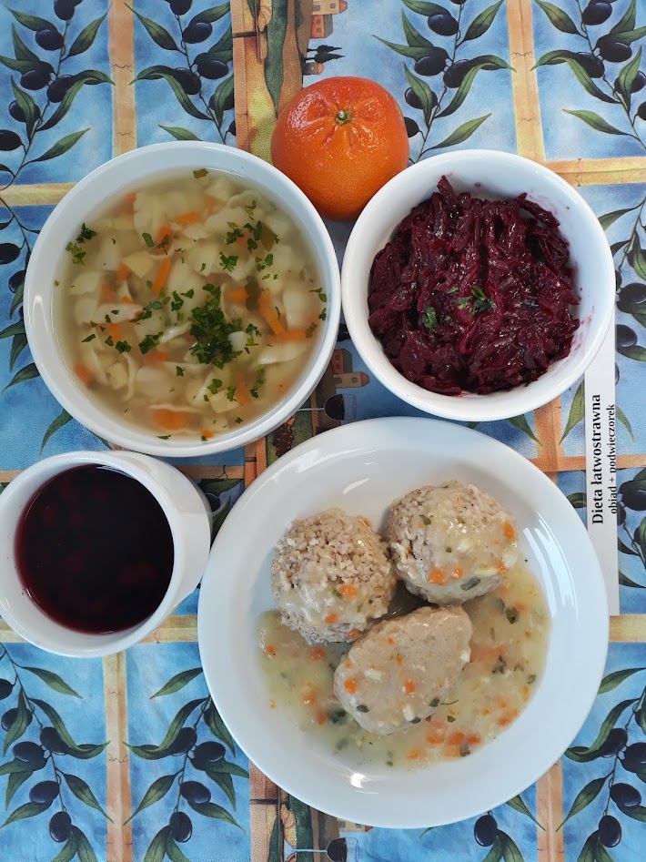 Obiad dieta łatwostrawna 