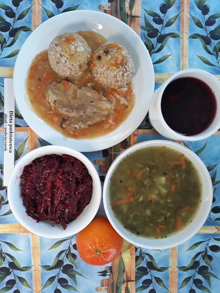 Obiad dieta podstawowa
