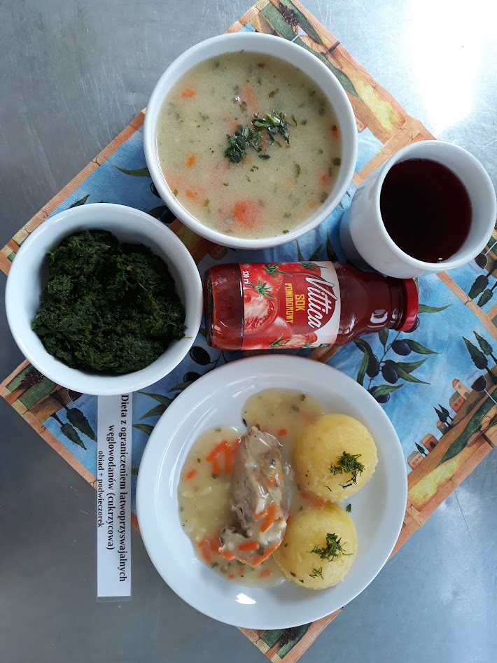 Obiad dieta cukrzycowa 