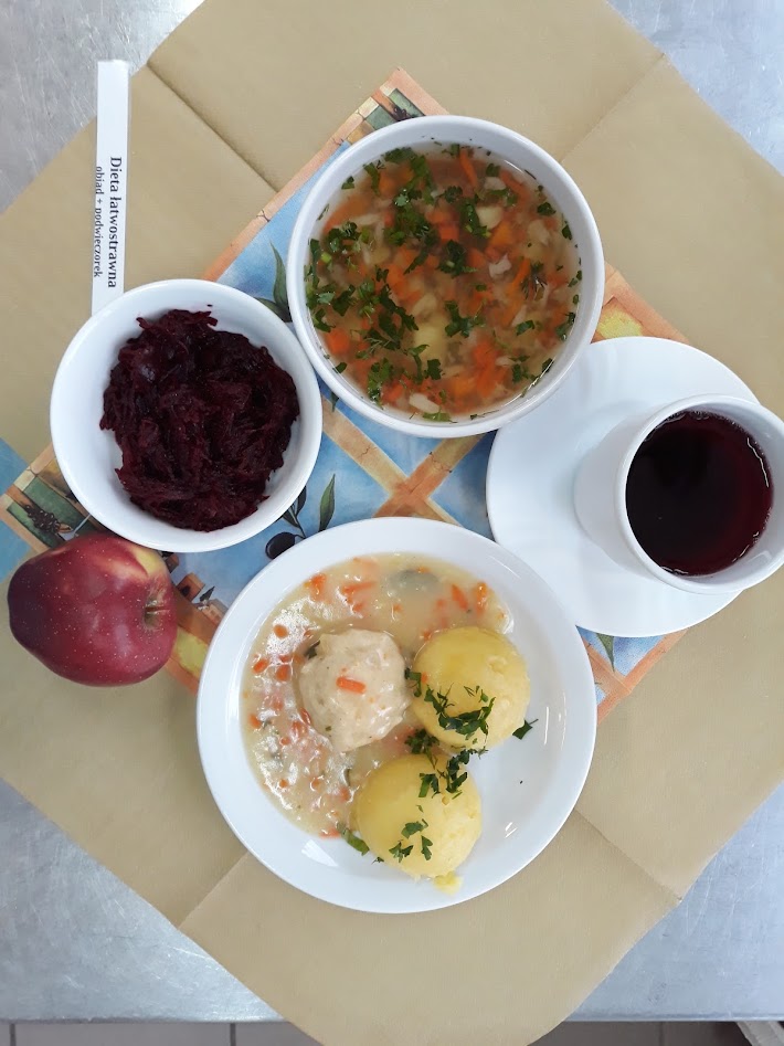 Obiad dieta łatwostrawna