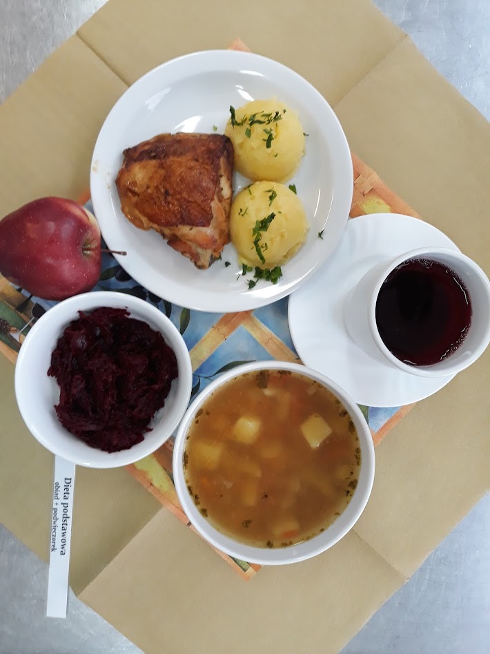 Obiad dieta podstawowa