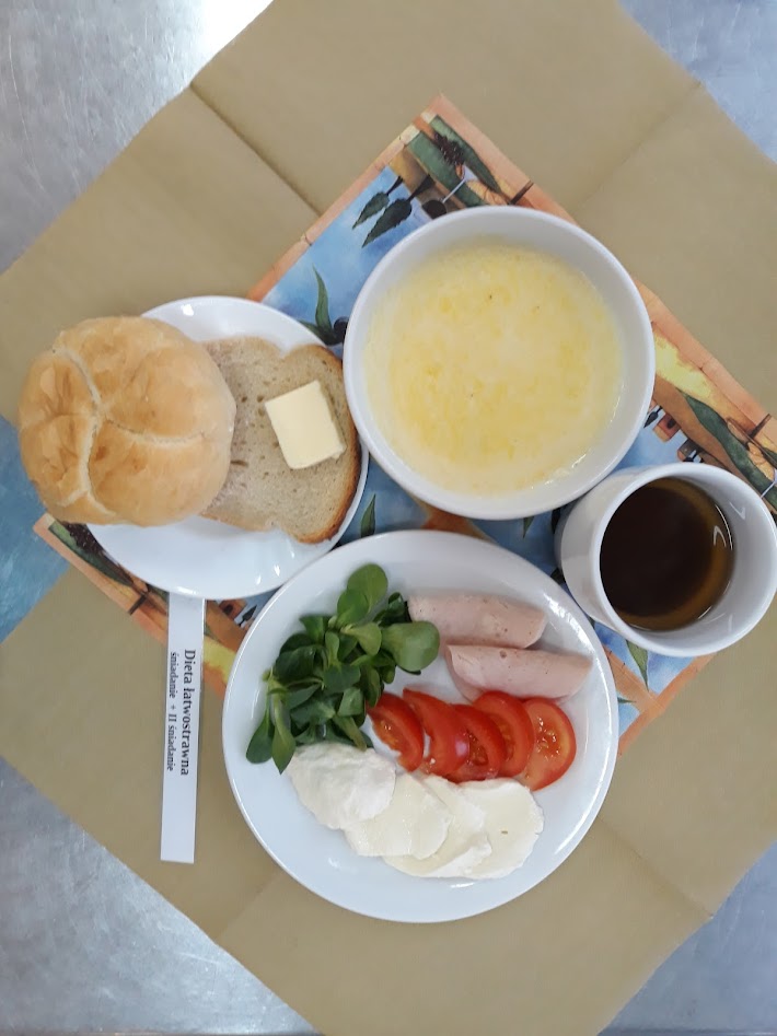 Śniadanie dieta łatwostrawna