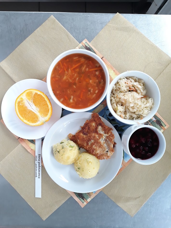 Obiad dieta podstawowa