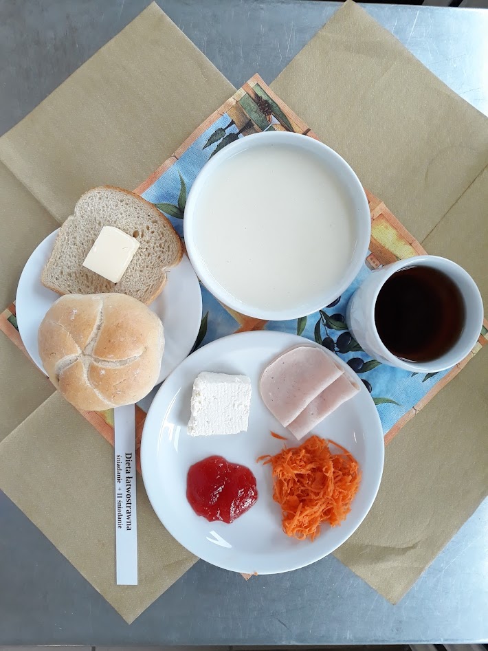 Śniadanie dieta łatwostrawna