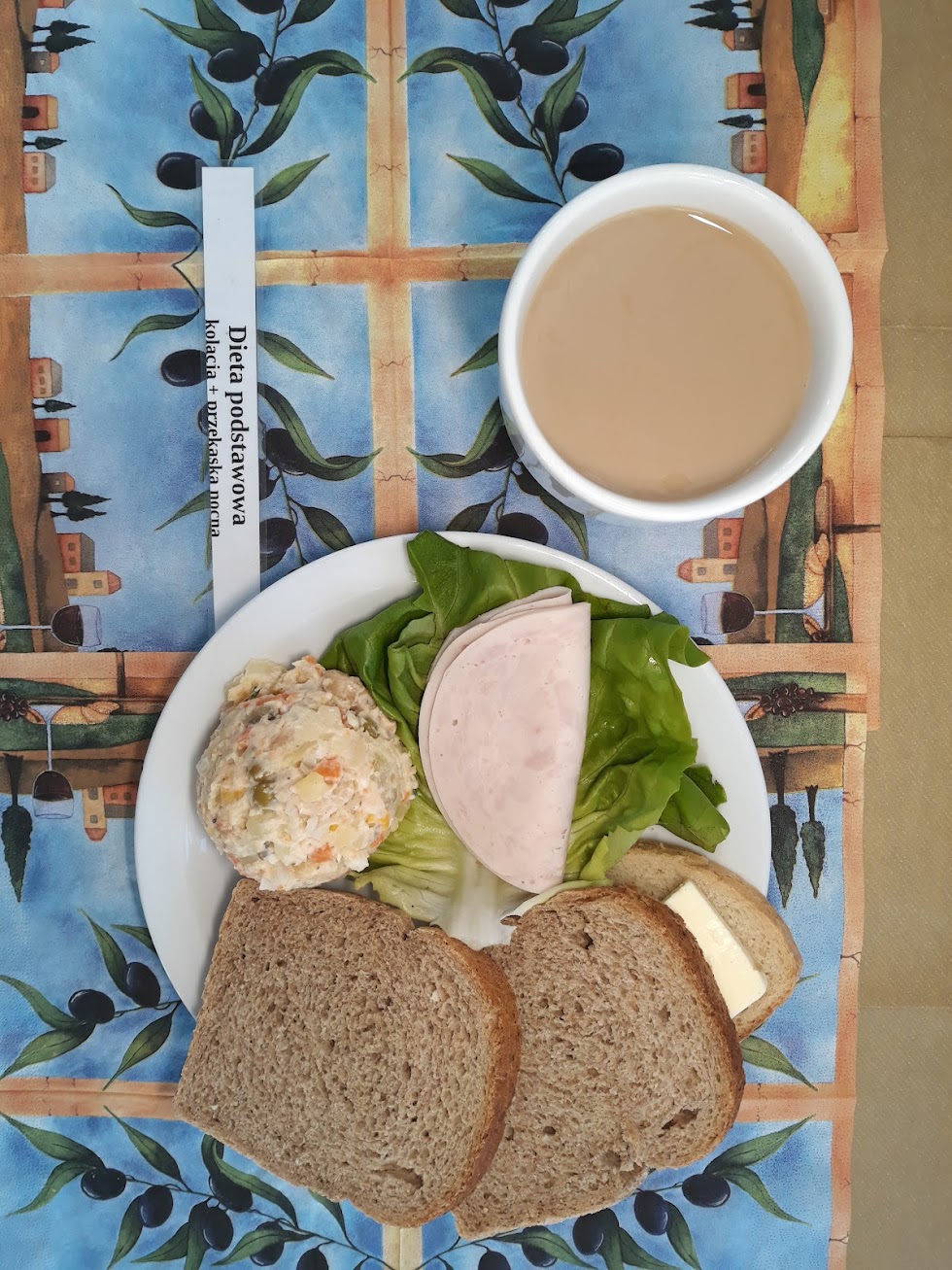 Kolacja dieta podstawowa