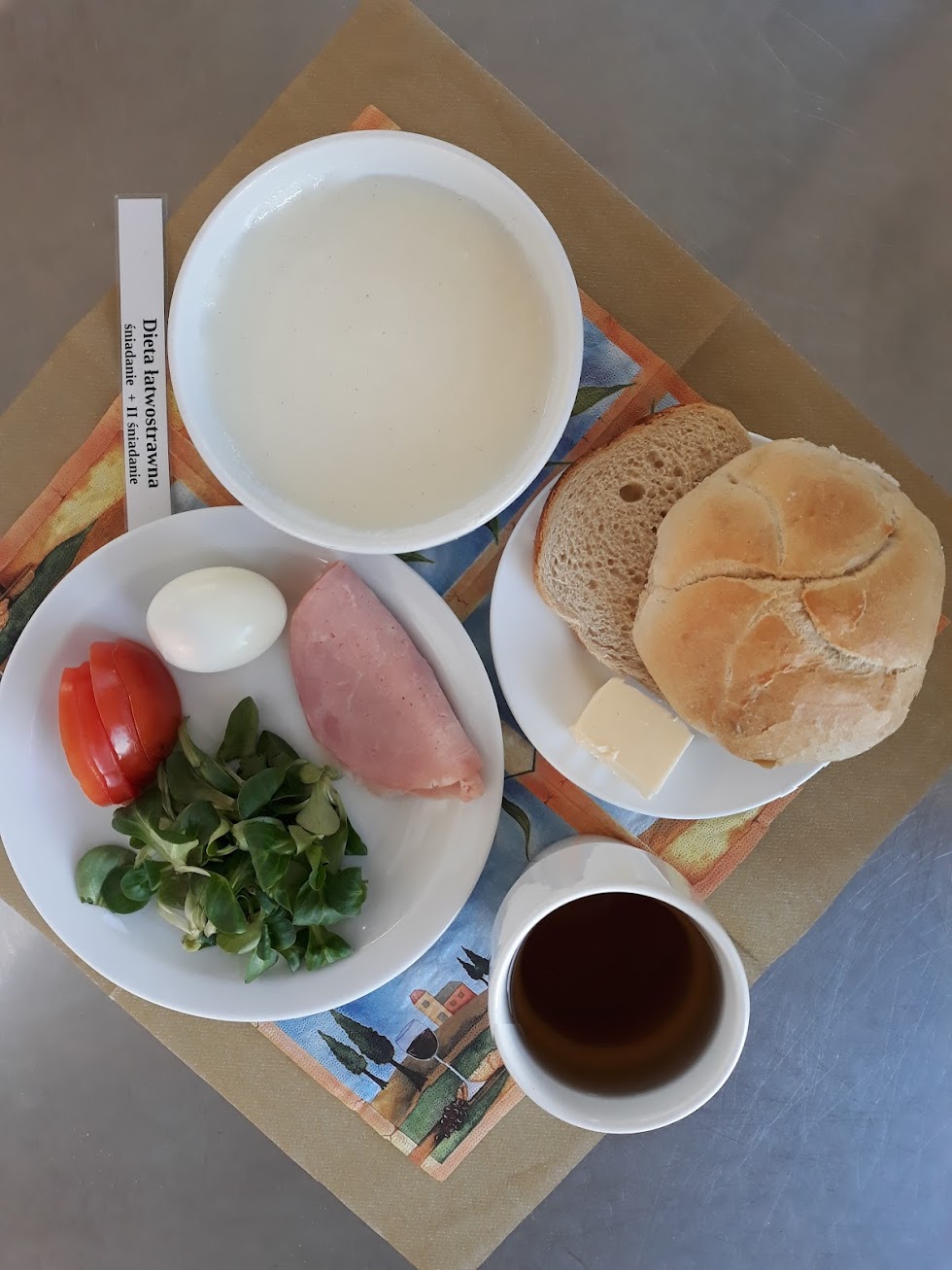 Śniadanie dieta łatwostrawna