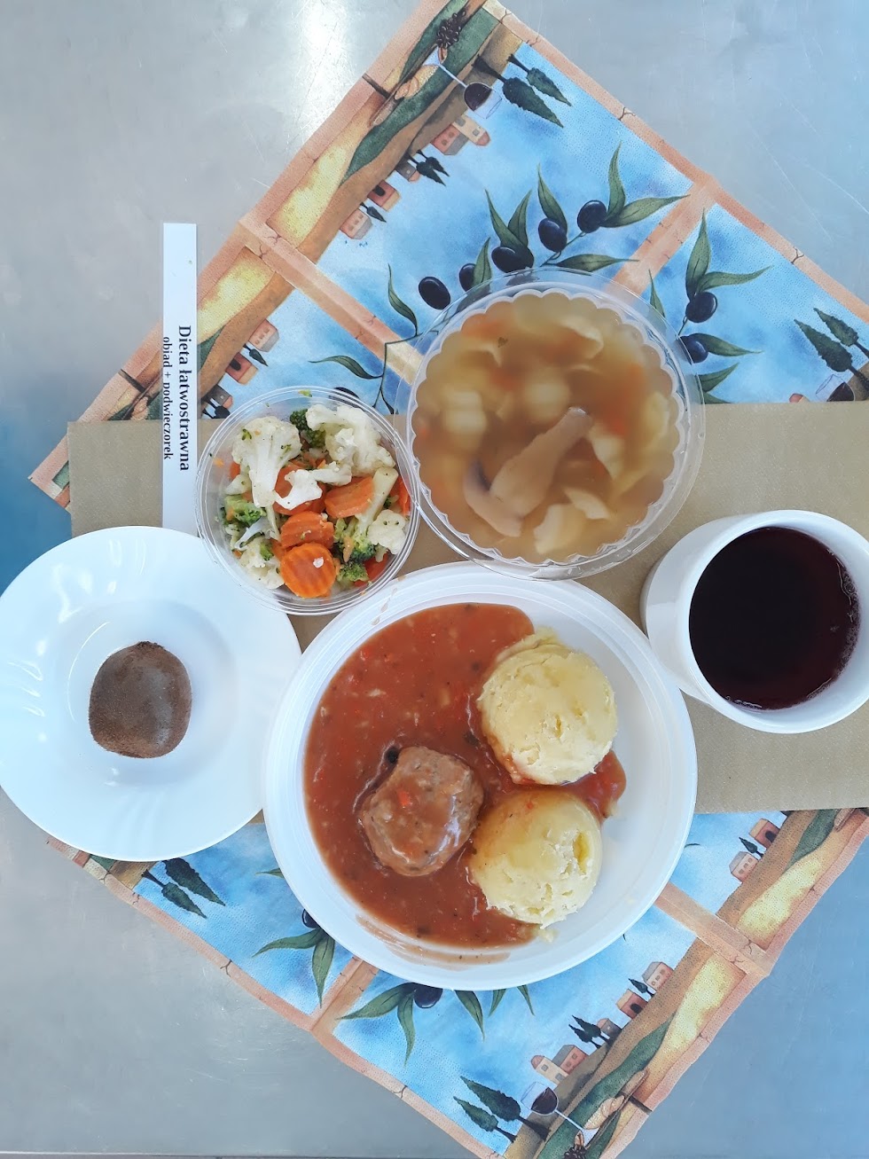 Obiad dieta łatwostrawna