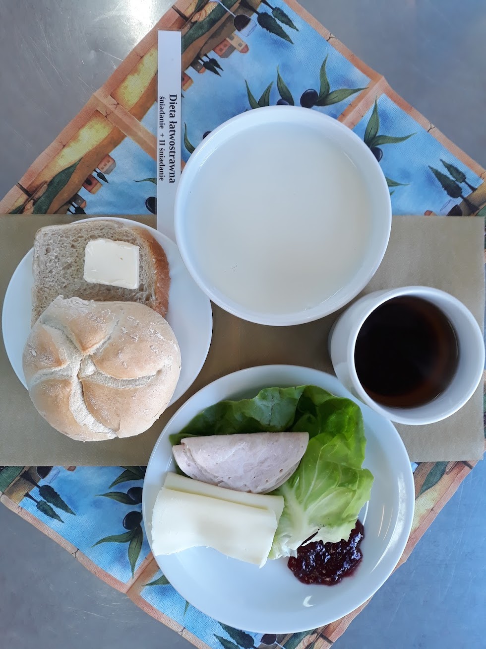 Śniadanie dieta łatwostrawna