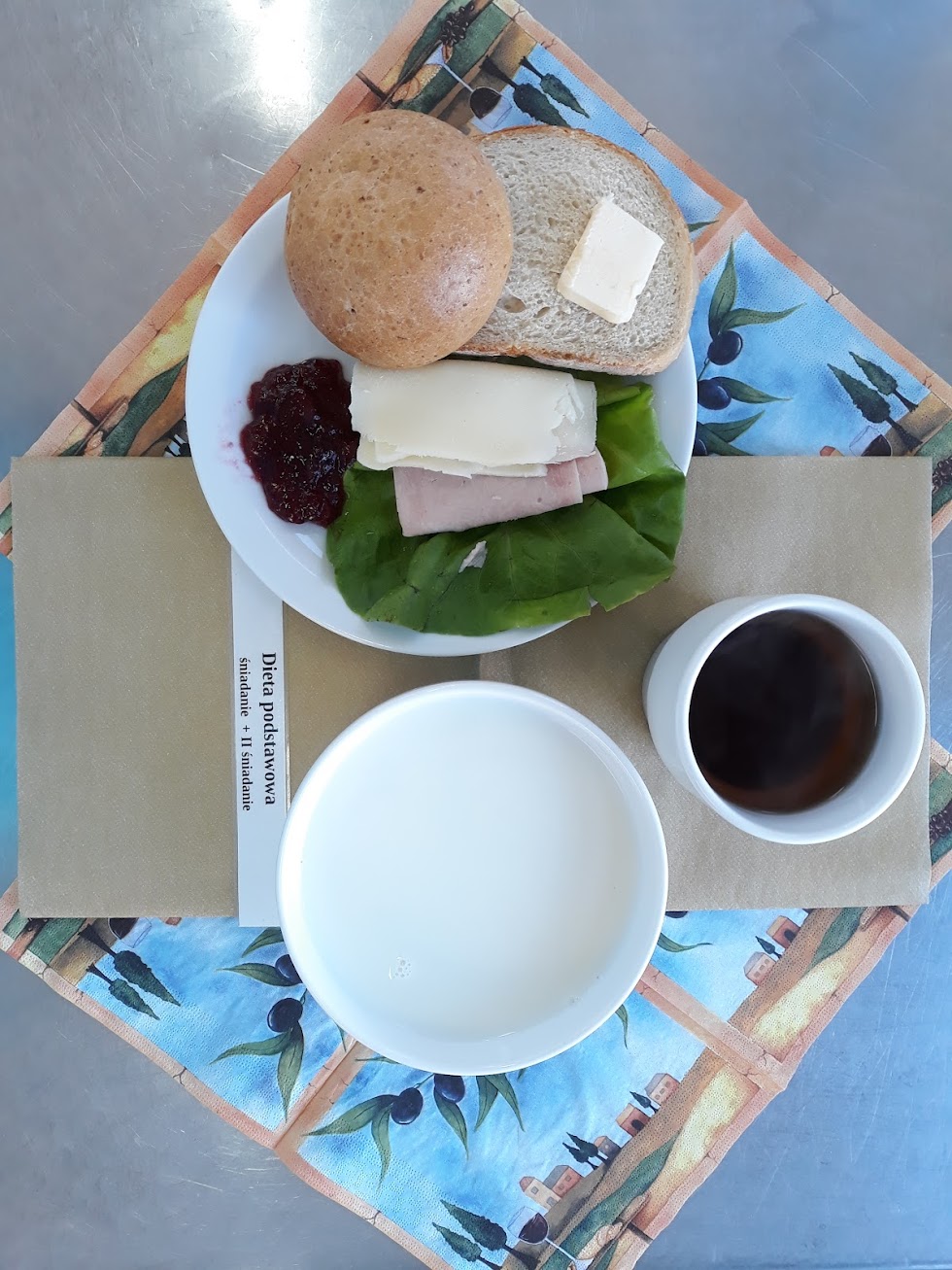 Śniadanie dieta podstawowa